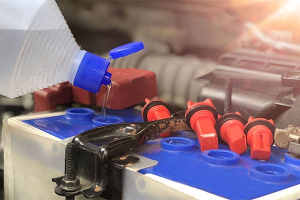 اسید باتری خودرو