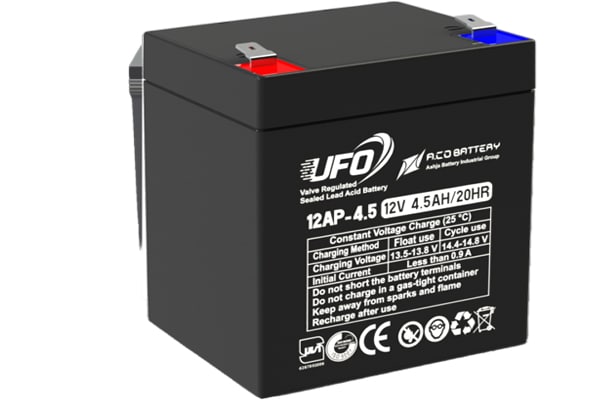 باتری یو پی اس 12 ولت آکو باتری 4.5 آمپر