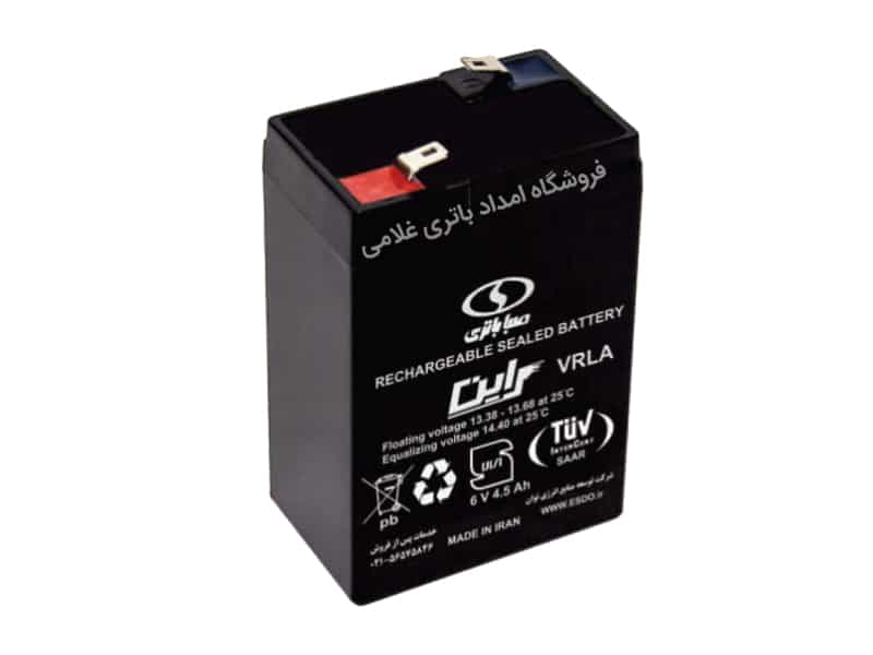 باتری یو پی اس 12 ولت صبا 9 آمپر ساعت